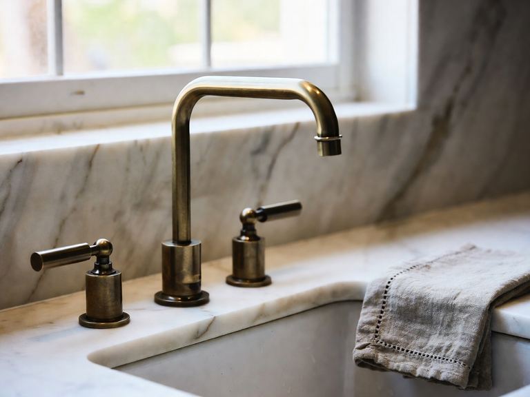 Kitchen faucet installed in a Northbrook home by Nailed It North Shore
